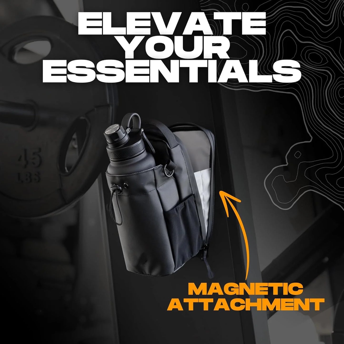 Gym Water Bottle Magnetic Bag-Ultra